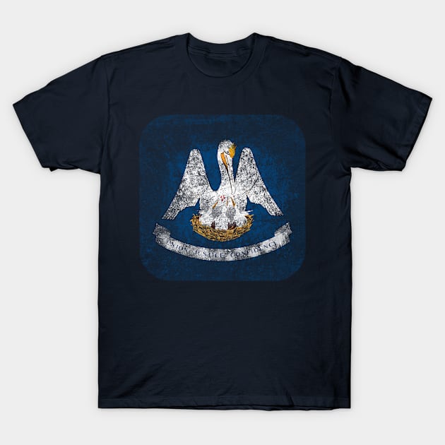 Luisiana State Flag T-Shirt by big_owl